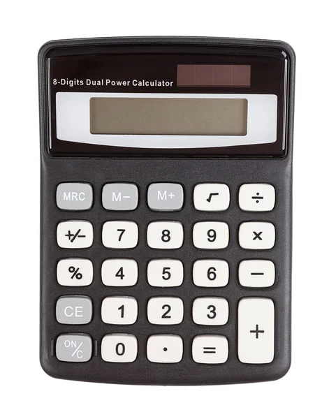 Calculator isolated on white — Stock Photo, Image