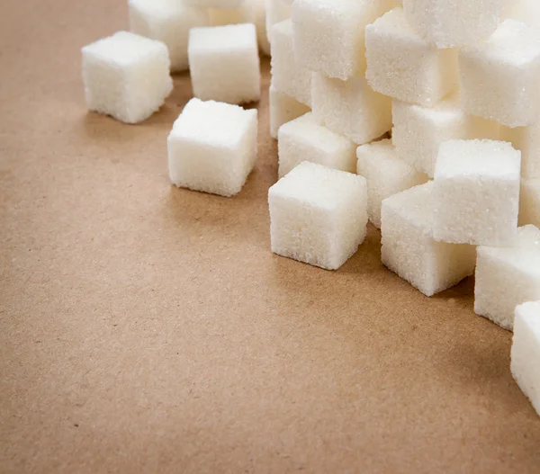 Sugar on wrapping paper — Stock Photo, Image