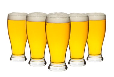 Altın bira gözlük