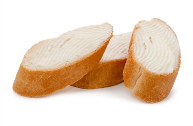 Buğday ekmeği tereyağı ile