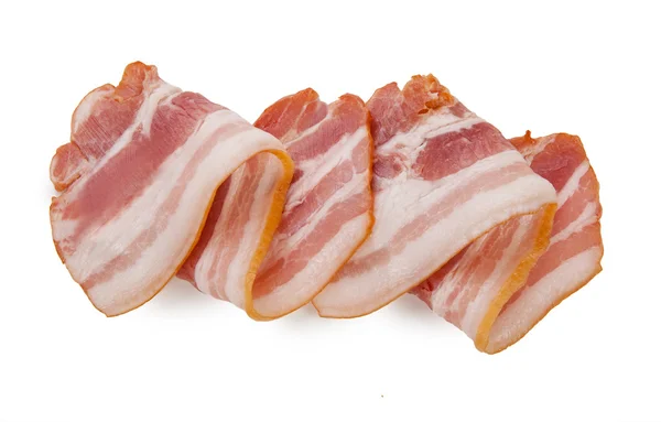 Tranche de bacon cru — Photo