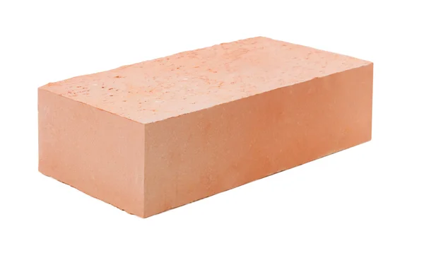 Red brick isolated — Stock Photo, Image