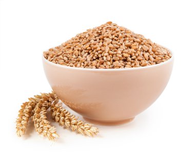 Buğday taneleri kase