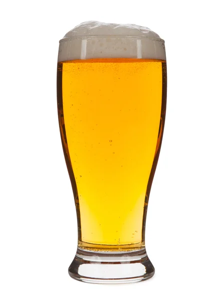 Bier in glas — Stockfoto