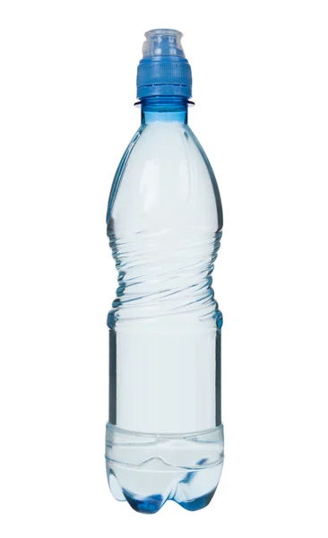 Garrafa de plástico isolado — Fotografia de Stock