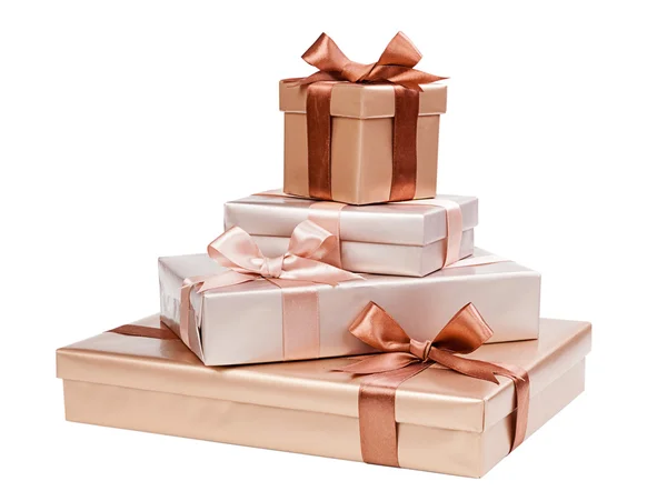 Gift box packages — Stock Photo, Image