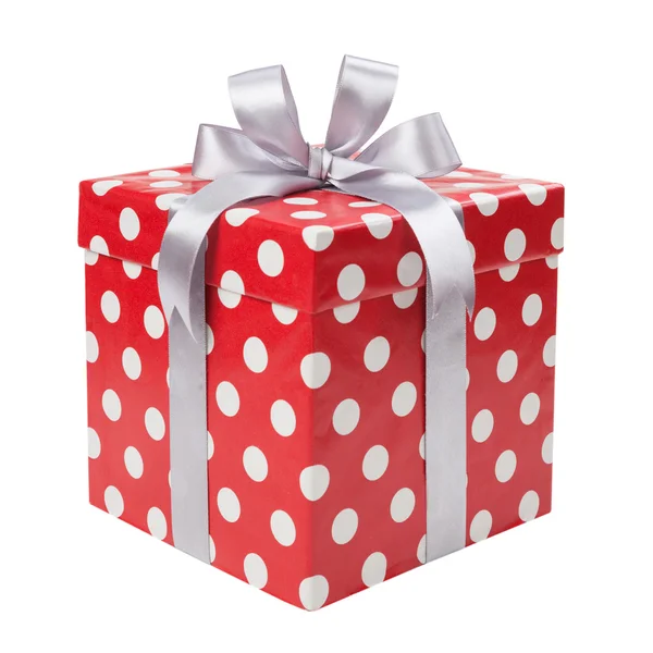 Red gift box — Stock Photo, Image