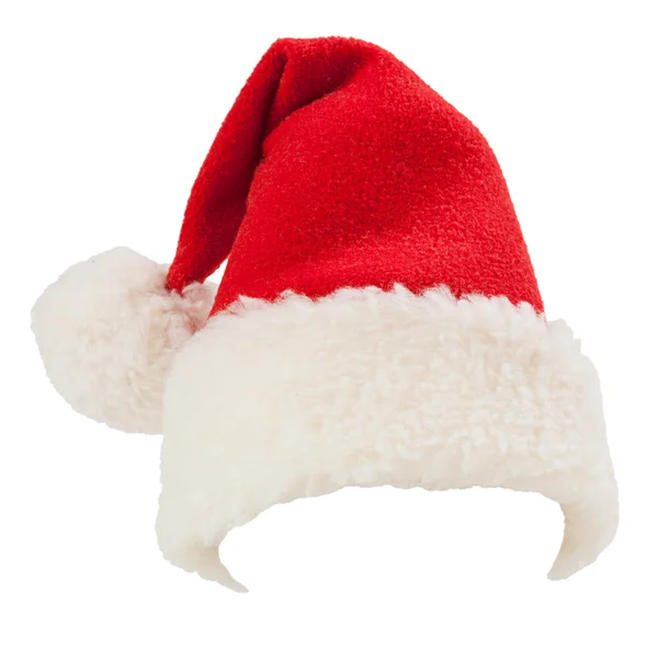 Sombrero rojo de Santa Claus — Foto de Stock