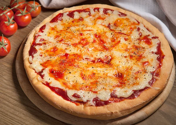 Pizza Margarita. — Stock Photo, Image