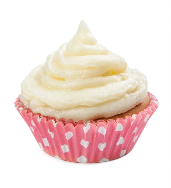 Cupcakes isolated on a white background — Stock Photo, Image
