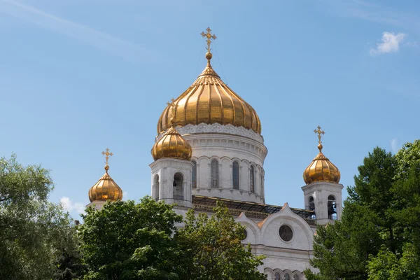 Moskou, Rusland - 24 juni 2016: Kathedraal van Christus de Verlosser — Stockfoto