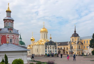 Sergiev Posad, Rusya Federasyonu - Temmuz, 28, 2016: Kutsal Trinity-St. Ser
