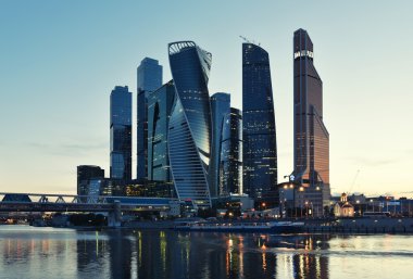 Moskova - 04 Ağustos 2016: Moskova Uluslararası İş Merkezi M