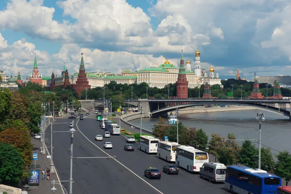 MOSCOW - 04 de agosto de 2016: Moscow Kremlin. Praça vermelha . — Fotografia de Stock