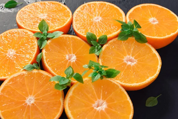 Orangenscheibe — Stockfoto