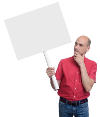 Casual adam bir afiş