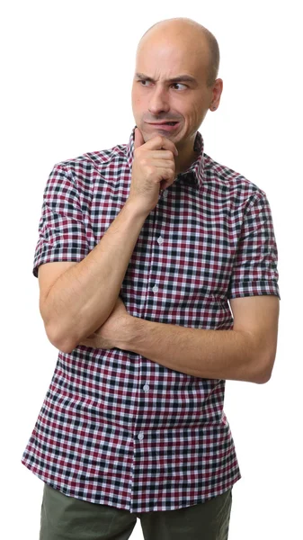Portrait of disgusted man — Stock Photo, Image