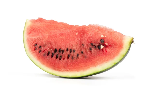 Slice of watermelon on white background — Stock Photo, Image