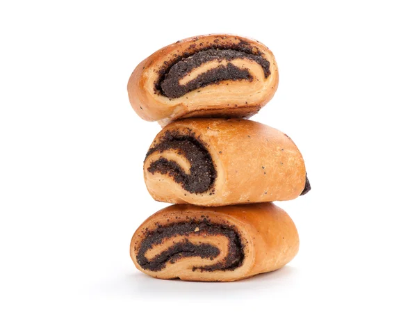 Buns with poppy seeds — Stock Photo, Image