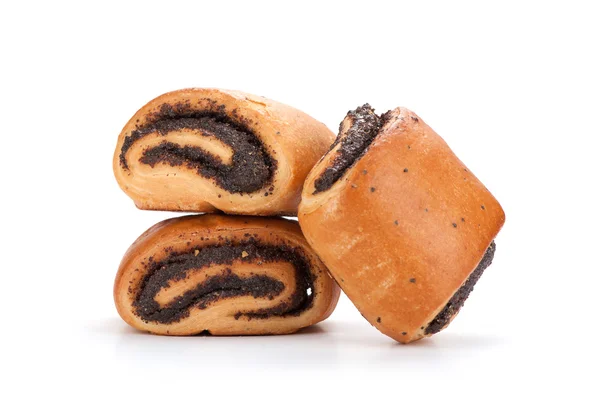 Buns with poppy seeds — Stock Photo, Image