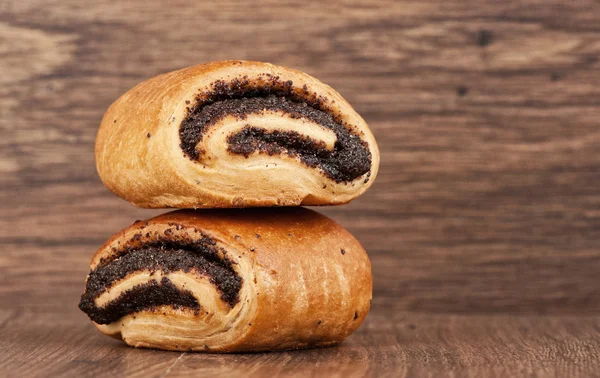 Buns with poppy seeds — Stock Photo, Image