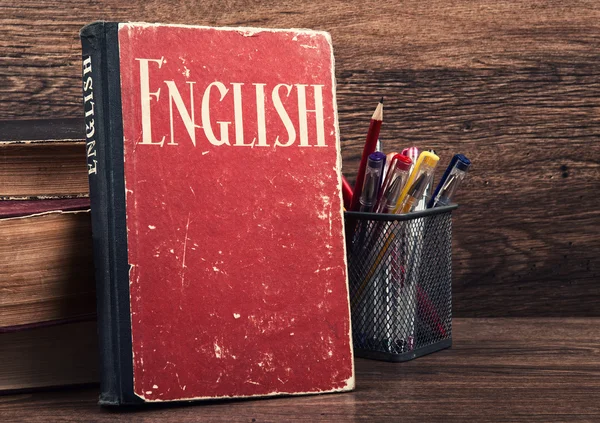 Aprendizaje del concepto inglés — Foto de Stock