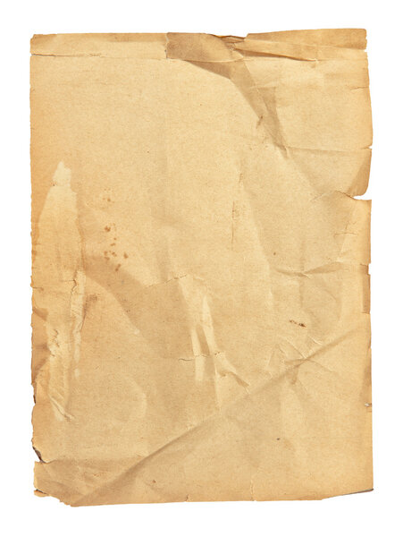 Crumpled paper