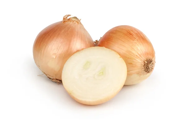 Fresh onion bulbs — Stock Photo, Image