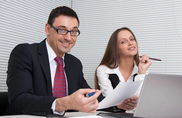 Trabalho em equipa — Fotografia de Stock