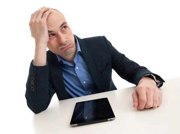 Man in depression — Stock Photo, Image