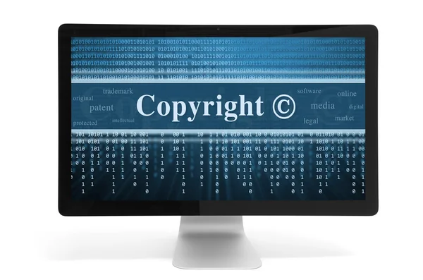 Concepto de copyright — Foto de Stock