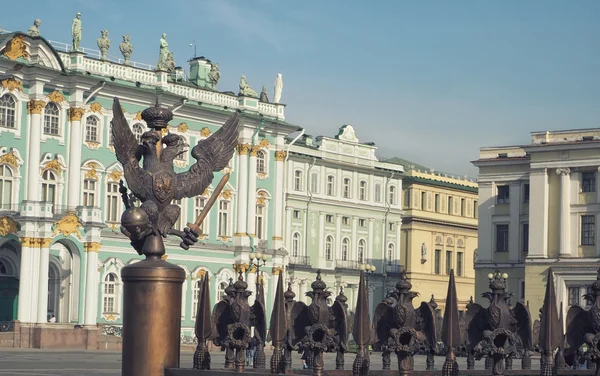 Palacio de Invierno, Museo del Hermitage en San Petersburgo, Rusia —  Fotos de Stock