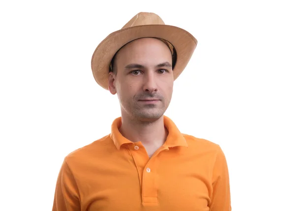 Hombre con camisa de polo —  Fotos de Stock