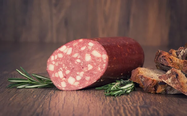 Smoked sausage — Stock Photo, Image