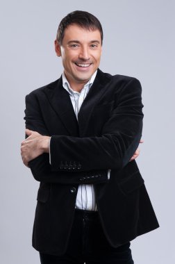 gülümseyen iş adamı