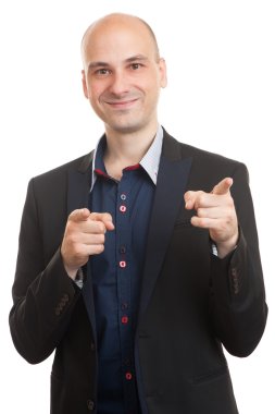 Sana işaret eden adam