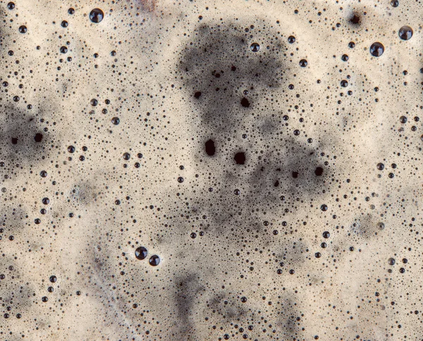 Foam of dark beer — Stock Photo, Image