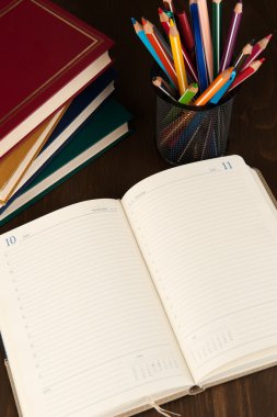 Boş haftalık yakın çekim