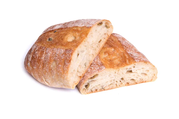 Taze ciabatta ekmeği — Stok fotoğraf
