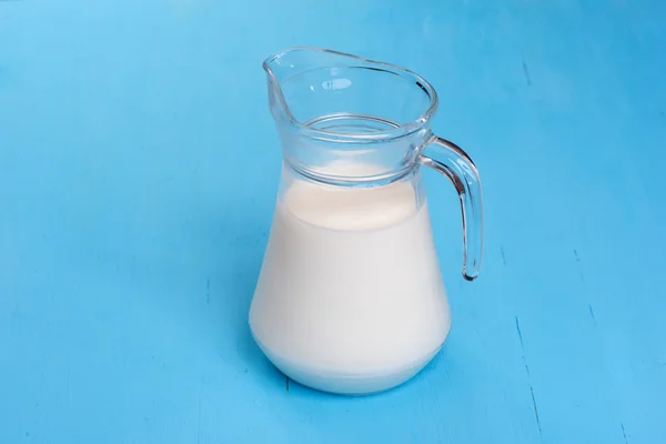 Glass with milk — Stock Photo, Image