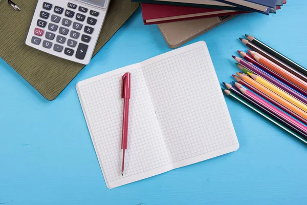 Tillbaka till skolan stilleben — Stockfoto