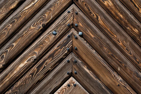 Velho prancha de madeira fundo natural weathered — Fotografia de Stock