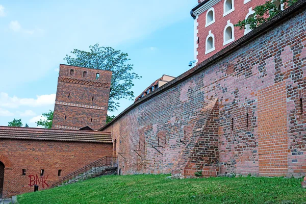 Šikmou věž Torun, Polsko — Stock fotografie