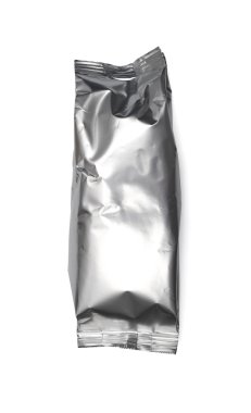 folyo paket izole beyaz arka plan ile