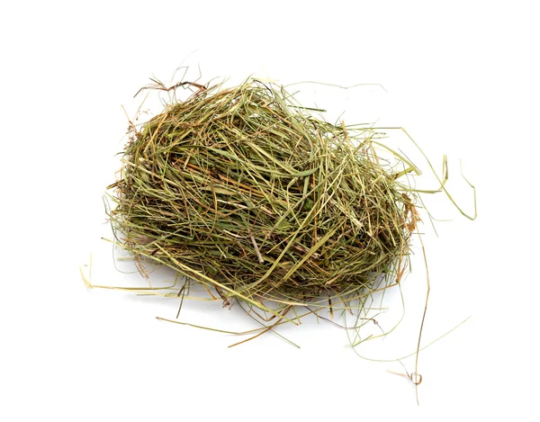 Hay, isolated on white — Stock Photo, Image