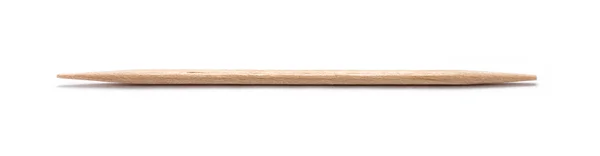 Palillos de madera sobre fondo blanco aislado —  Fotos de Stock