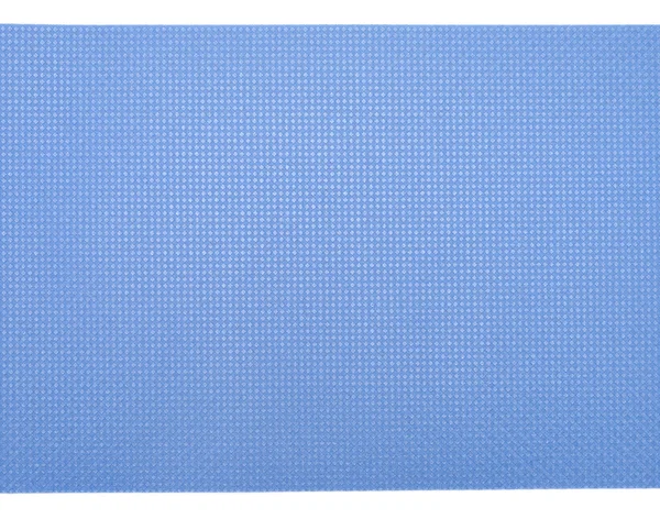 Mavi yoga mat doku arka plan — Stok fotoğraf