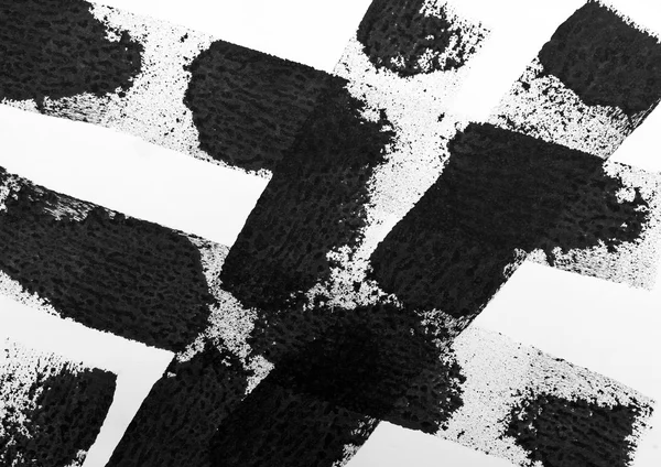 Negro rayas acuarela mano dibujado fondo —  Fotos de Stock