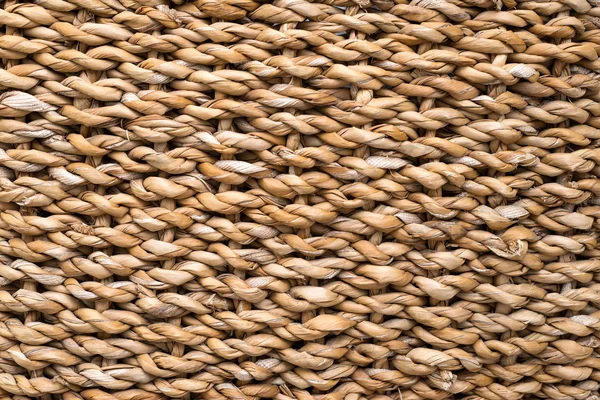 Natural rattan fundo textura cesta — Fotografia de Stock