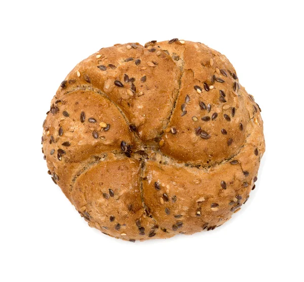 Sourdough bread on white background — Stock Photo, Image